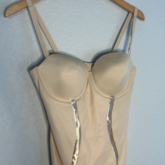 NEW Maidenform Nude Shaper Ultra Firm Control Shapewear Slip Underwire Support - Picture 5 of 10
